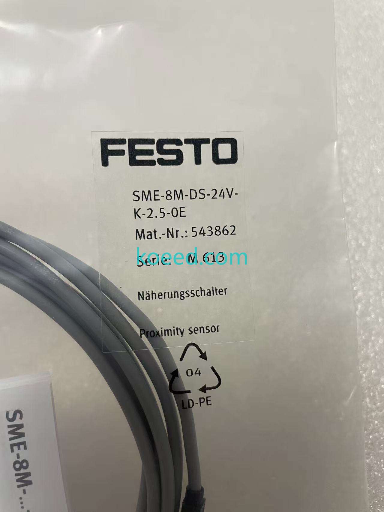 SME-8M-DS-24V-K-2.5-OE 543862 - Product View